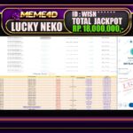 Bukti Jp MEME4D Slot Online 25 DESEMBER 2024