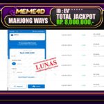 Bukti Jp MEME4D Slot Online 11 JANUARI 2025