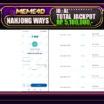 Bukti Jp MEME4D Slot Online 18 JANUARI 2025