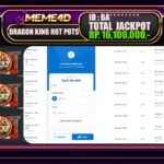 Bukti Jp MEME4D Slot Online 23 JANUARI 2025