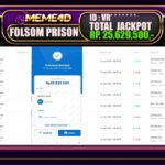 Bukti Jp MEME4D Slot Online 13 JANUARI 2025