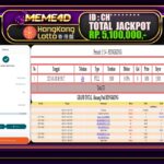 Bukti Jp MEME4D Togel Online 19 JANUARI 2025