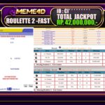 Bukti Jp MEME4D Casino Online 18 JANUARI 2025