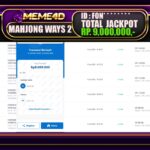 Bukti Jp MEME4D Slot Online 13 JANUARI 2025