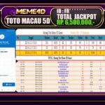 Bukti Jp MEME4D Togel Online 22 JANUARI 2025