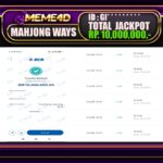 Bukti Jp MEME4D Slot Online 23 JANUARI 2025