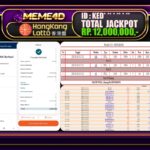 Bukti Jp MEME4D Togel Online 21 JANUARI 2025