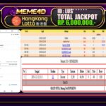 Bukti Jp MEME4D Togel Online 24 JANUARI 2025