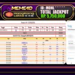 Bukti Jp MEME4D Togel Online 04 JANUARI 2025
