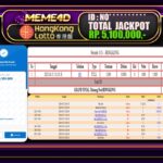 Bukti Jp MEME4D Togel Online 18 JANUARI 2025