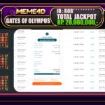 Bukti Jp MEME4D Slot Online 13 JANUARI 2025