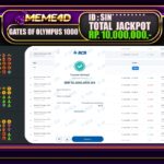 Bukti Jp MEME4D Slot Online 13 JANUARI 2025