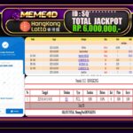 Bukti Jp MEME4D Togel Online 17 JANUARI 2025