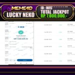 Bukti Jp MEME4D Slot Online 24 JANUARI 2025