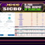 Bukti Jp MEME4D Casino Online 13 Februari 2025
