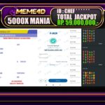 Bukti Jp MEME4D Slot Online 07 Februari 2025