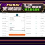 Bukti Jp MEME4D Slot Online 05 Februari 2025