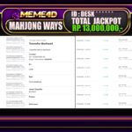 Bukti Jp MEME4D Slot Online 14 Februari 2025