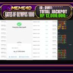 Bukti Jp MEME4D Slot Online 09 Februari 2025