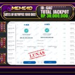 Bukti Jp MEME4D Slot Online 26 Februari 2025