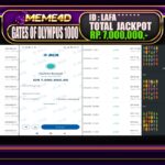 Bukti Jp MEME4D Slot Online 24 Februari 2025