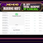 Bukti Jp MEME4D Slot Online 13 Februari 2025