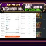 Bukti Jp MEME4D Slot Online 08 Februari 2025