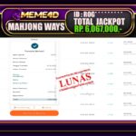 Bukti Jp MEME4D Slot Online 25 Februari 2025