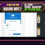 Bukti Jp MEME4D Slot Online 25 Februari 2025