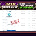 Bukti Jp MEME4D Slot Online 25 Februari 2025