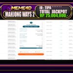 Bukti Jp MEME4D Slot Online 11 Februari 2025