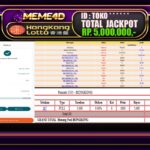 Bukti Jp MEME4D Togel Online 09 Februari 2025