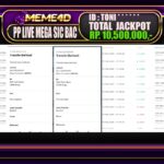 Bukti Jp MEME4D Slot Online 15 Februari 2025