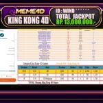 Bukti Jp MEME4D Togel Online 10 Februari 2025