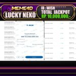 Bukti Jp MEME4D Slot Online 09 Februari 2025