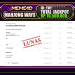 Bukti Jp MEME4D Slot Online 25 Februari 2025