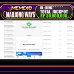 Bukti Jp MEME4D Slot Online 23 Maret 2025