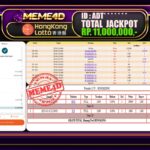 Bukti Jp MEME4D Togel Online 19 Maret 2025