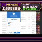 Bukti Jp MEME4D Slot Online 24 Maret 2025