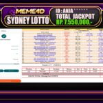Bukti Jp MEME4D Togel Online 27 Maret 2025