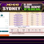 Bukti Jp MEME4D Togel Online 26 Maret 2025