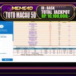 Bukti Jp MEME4D Togel Online 27 Maret 2025