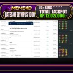 Bukti Jp MEME4D Slot Online 27 Maret 2025