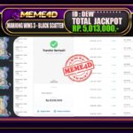 Bukti Jp MEME4D Slot Online 18 Maret 2025