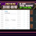 Bukti Jp MEME4D Slot Online 27 Maret 2025