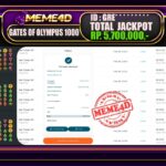 Bukti Jp MEME4D Slot Online 18 Maret 2025
