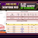 Bukti Jp MEME4D Togel Online 14 Maret 2025
