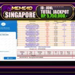 Bukti Jp MEME4D Togel Online 27 Maret 2025