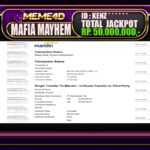 Bukti Jp MEME4D Slot Online 27 Maret 2025