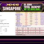 Bukti Jp MEME4D Togel Online 28 Maret 2025
